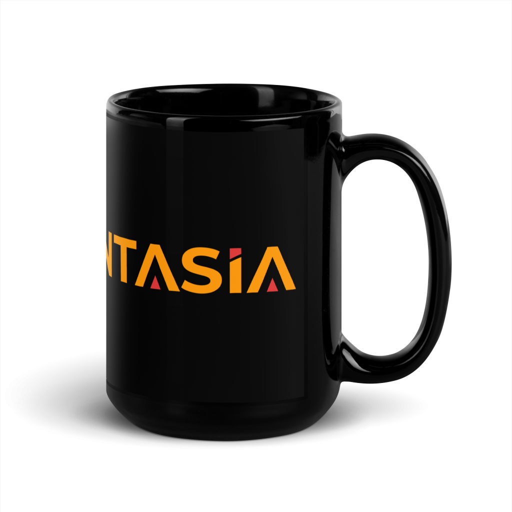 Black Glossy Mug - Image 2