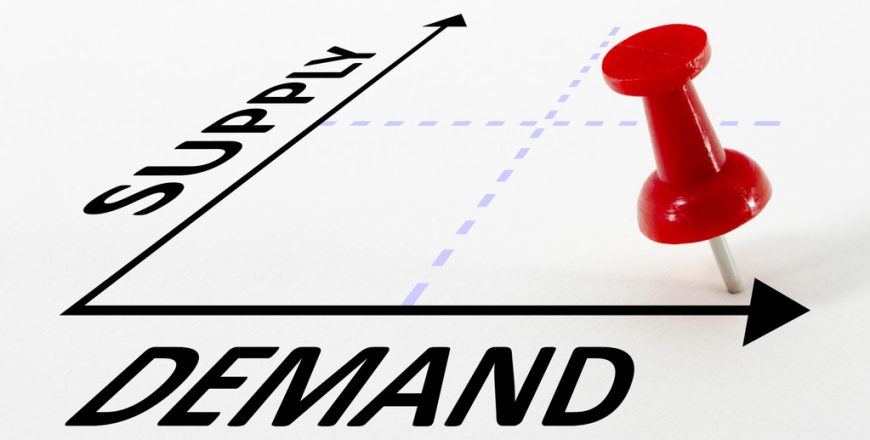 Supply And Demand Analysis Concept